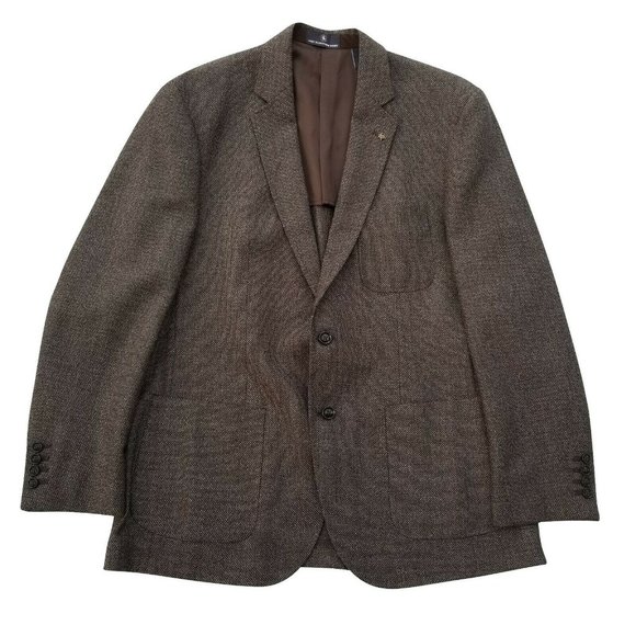 Hart Schaffner Marx $295 Notched Lapel Blazer XL